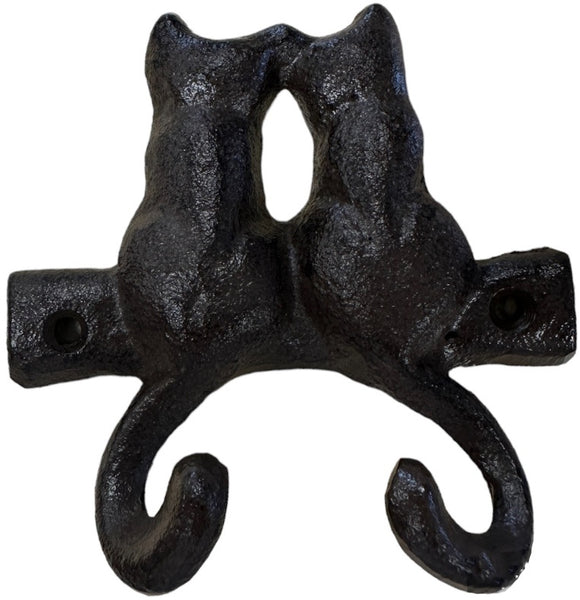 Cast Iron Cats Hook