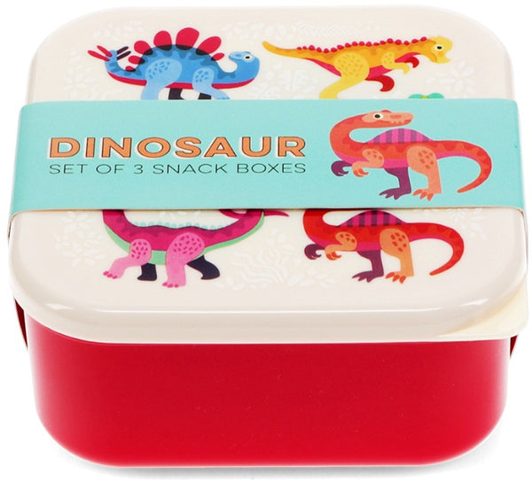 Snack Boxes (set of 3) - Baby Dinos