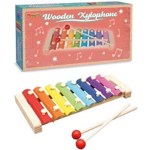 Retro Wooden Xylophone 22cm