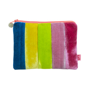 Velvet Striped Purse