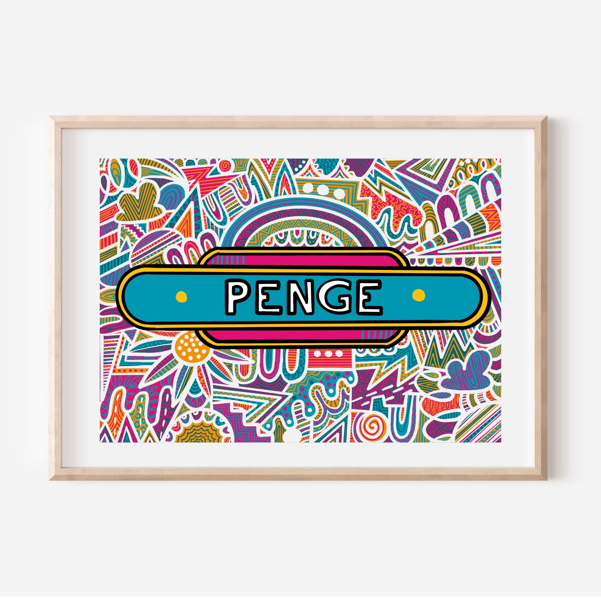 Penge Station A4 Print By Hazel East