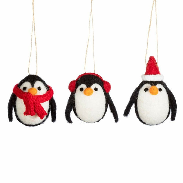 Hanging Felt Penguin